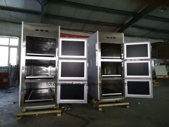 4-6-Bodies-Mortuary-Morgue-Dead-Body-Freezer-Anti-Fingerprint-Refrigerator