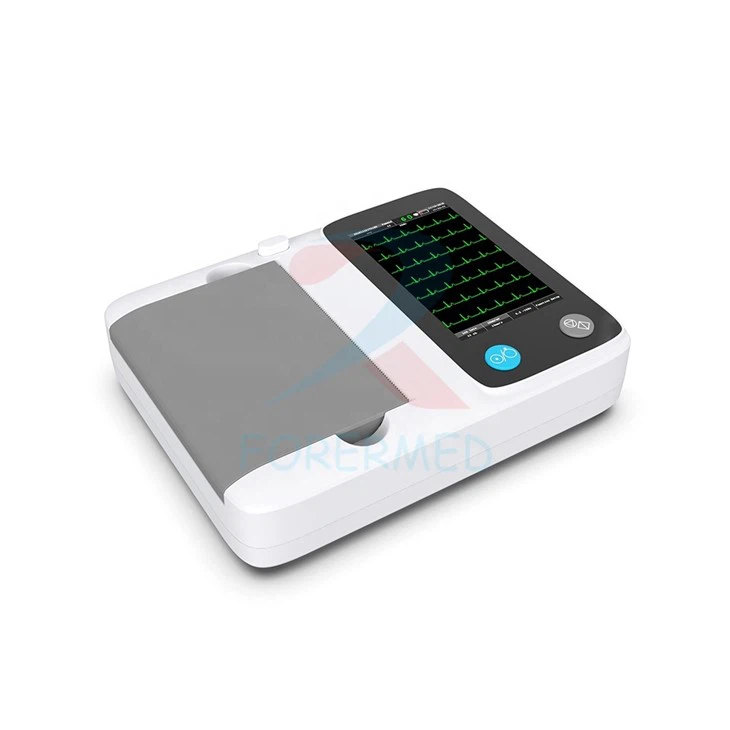 Handheld Ecg Machine 3 Channel 12 Leads