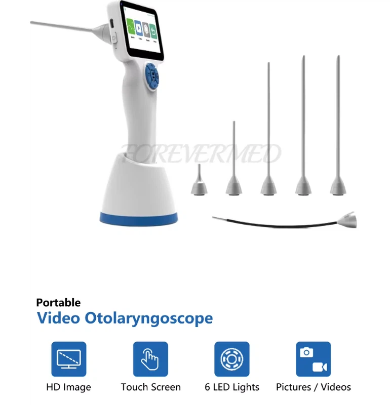 Portable Video Otolaryngoscope 3.2-inch Touch Screen Portable Video Otolaryngoscope 3.2-inch Touch Screen