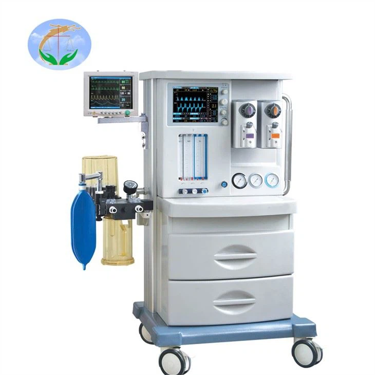 5-tubes 2 Vaporizer Multifunctional Anesthesia Machine
