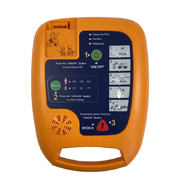 High Quality Medical Cardiac First Aid Portable AED Automated External Defibrillator Calibrator Portable Defibrillator