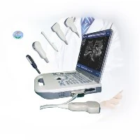Full-Digital Black And White Laptop Ultrasound Scanner